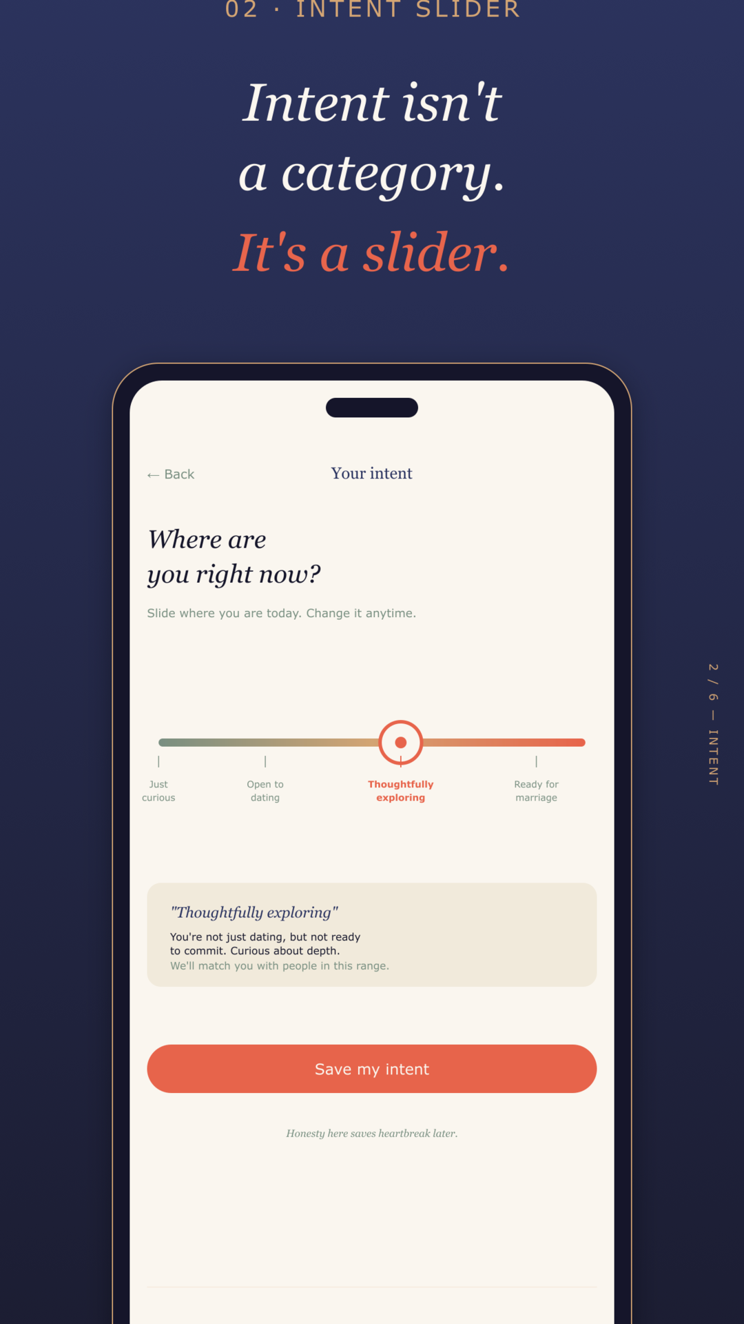 Setu: the Intent Slider in the app